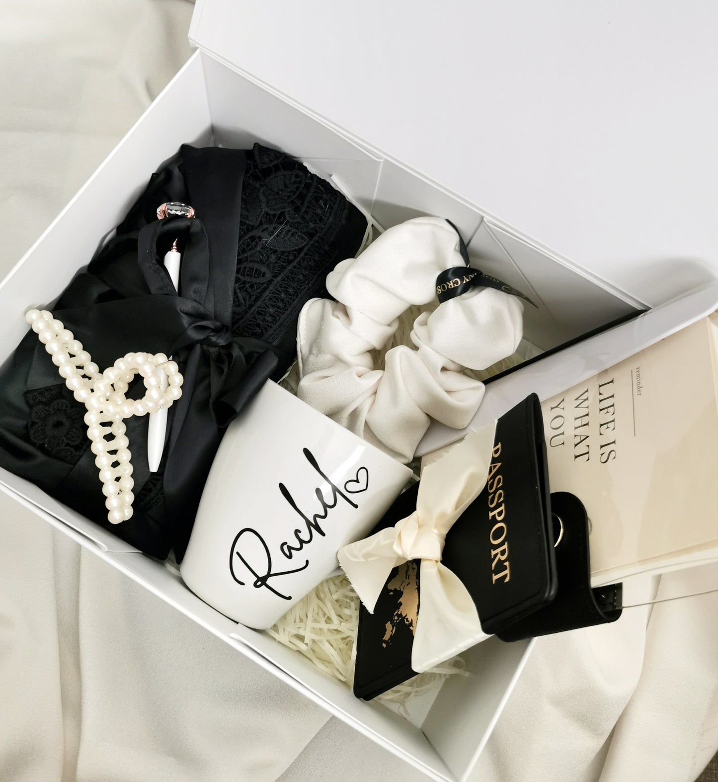 White & Black Bridal Box (8 items)