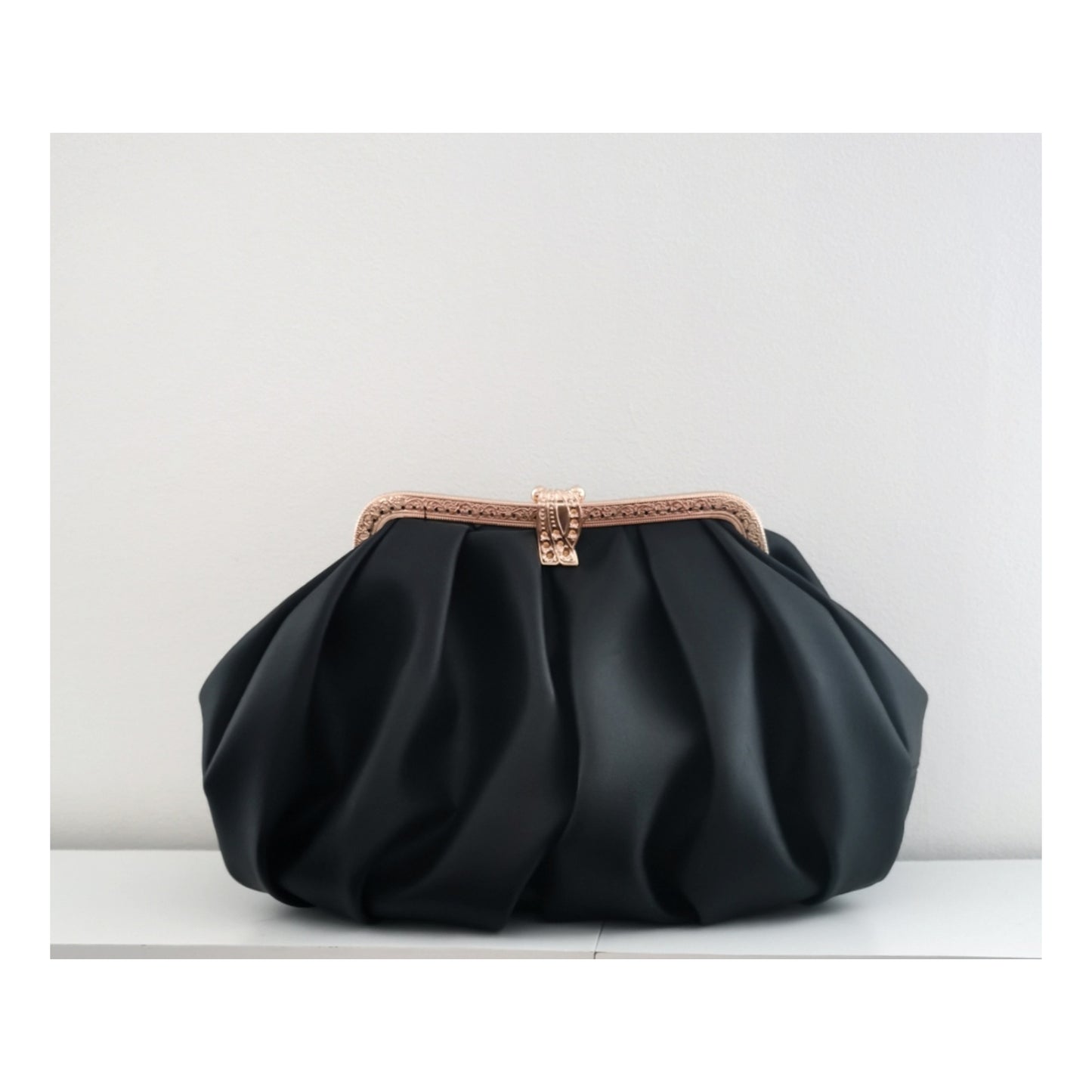 Pleated Somorah Clutch (colour options)